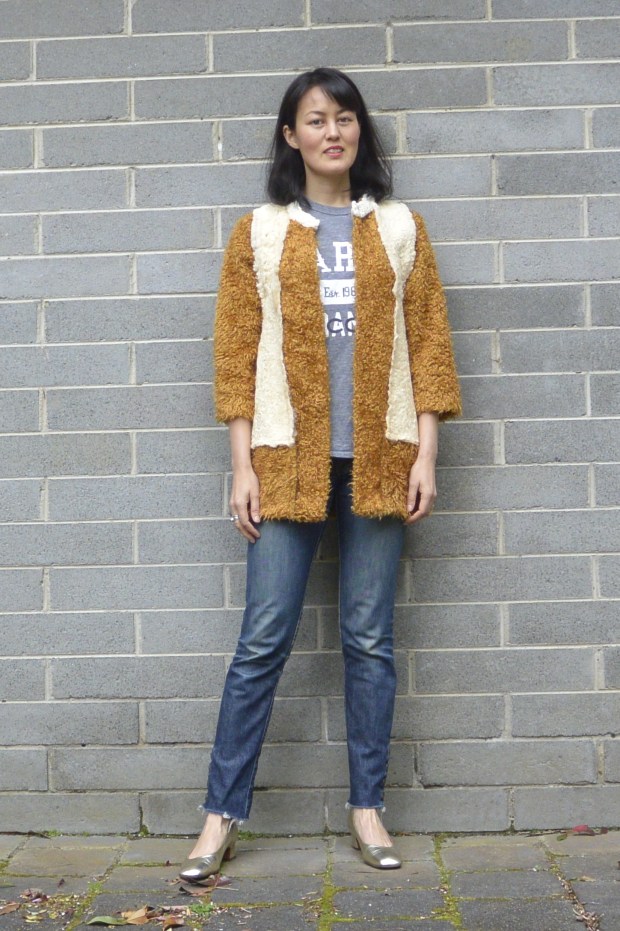 DIY shearling jacket