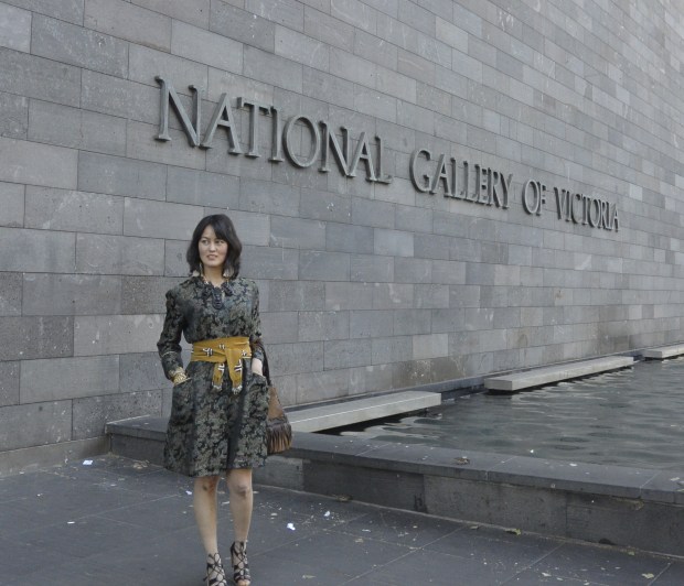 Chinese African coat dress