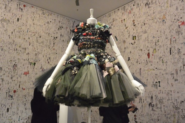 Viktor & Rolf recycled dress