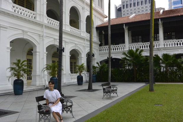 raffles singapore dress