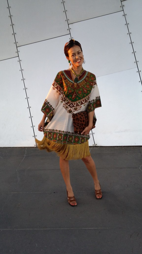 kaftan fringe DIY VAMFF