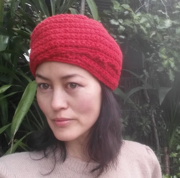 DIY crochet turban