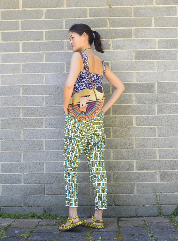 vintage green pants