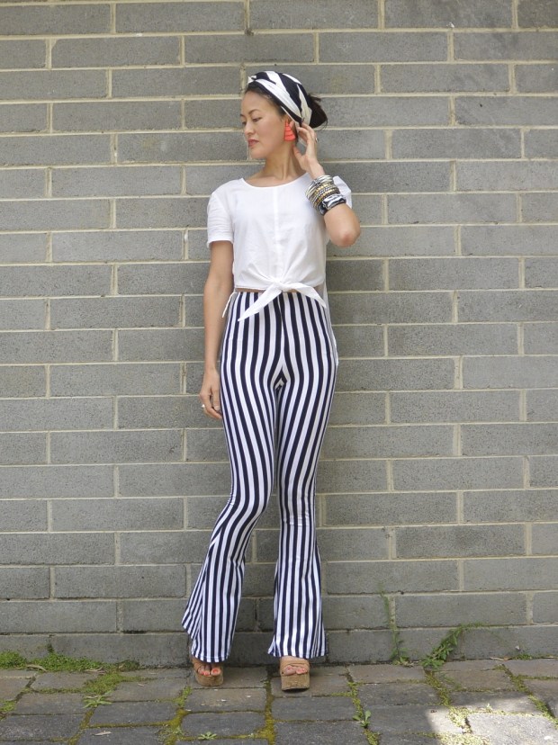 stripy pants